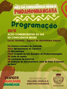 Pindamonhangaba dá início à programação do Mês da Consciência Negra, com diversas ações culturai (4)