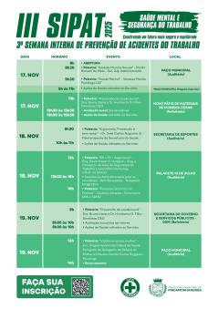 CRONOGRAMA SIPAT 2025