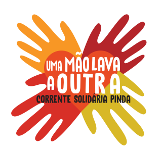 logo uma mão lava a outra