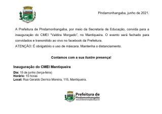 Prefeitura realiza lives para 
