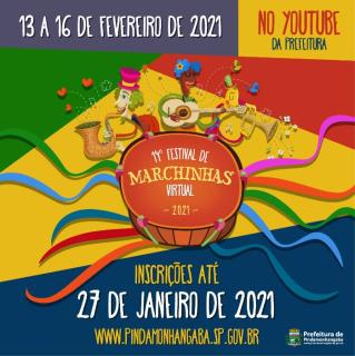 Festival de Marchinhas de Pinda encerra inscrições na próxima semana
