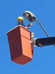 manutenção da iluminação 