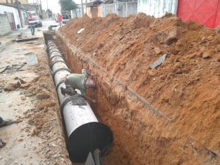 Implantação de boca de lobo