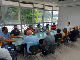 Prefeito e Vereadores traçam ações para melhoria do transporte público em Pinda (1)