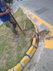 Obra para desafogar av. Pinhei