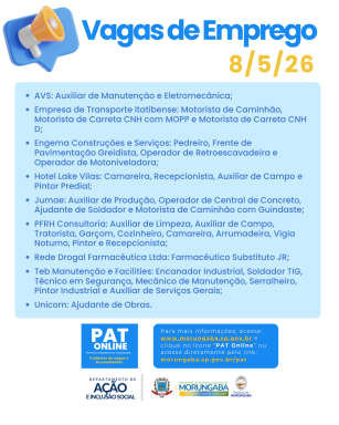 PAT vagas  (15)