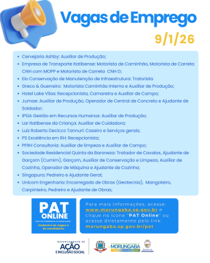 PAT vagas