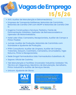 PAT vagas  (17)