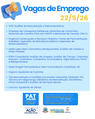 PAT vagas  (18)