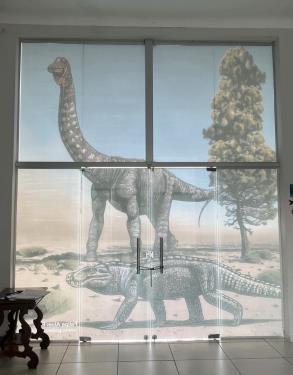 Entrada do museu paleo