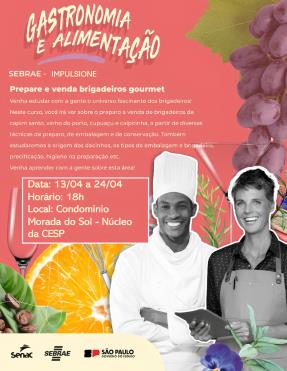 Fernandópolis recebe curso gratuito de brigadeiro gourmet