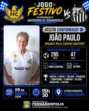 Master do Santos já tem 20 nomes confirmados para enfrentar o Fefecê