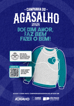 População tem até o fim de maio para doar à Campanha do Agasalho