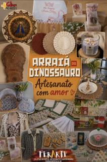 Conheça os artesãos que estarão no Arraiá do Dinossauro nesta sexta-feira (05)