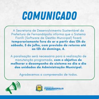 COMUNICADO