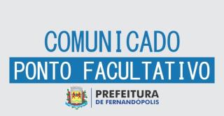 Sexta-feira, 09, é ponto facultativo nas repartições municipais