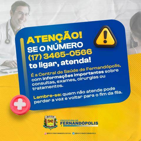 3465-0566: se este número te ligar, atenda