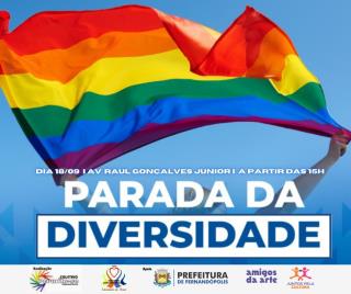 ‘1ª Parada da Diversidade’ acontece em Fernandópolis