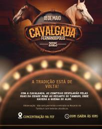 Cavalgada e Queima do Alho acontecem no domingo, 18