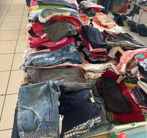 Fundo Social realiza Bazar Solidário com doação gratuita de roupas e calçados