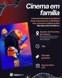 Dark Blue And Orange Movie Night Party Show Event Promotion Instagram Post (Post para Instagram (45))