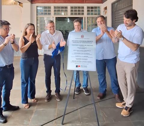 Prefeitura inaugura Cozinhalimento com presença do secretário estadual Guilherme Piai