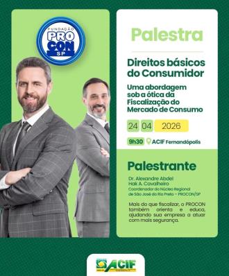 ACIF promove palestra sobre direitos do consumidor