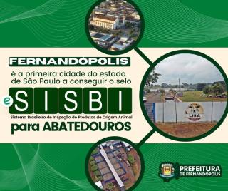 Fernandópolis é a primeira cidade do estado de SP a conseguir o SISBI para abatedouro