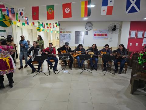 Orquestra de Violeiros emociona pacientes e colaboradores do Lucy Montoro em mais uma ação do Projeto 60+