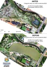 Recuperação ambiental da Represa Beira Rio é finalizada