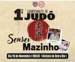 Campeonato de Judô Sensei ‘Mazinho’ acontece neste sábado, 26, em Fernandópolis  