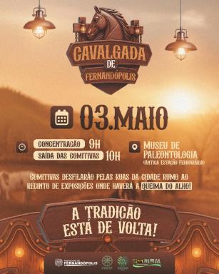 Parceria entre Prefeitura e Sindicato Rural viabiliza cavalgada e queima do alho