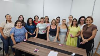 Primeira-Dama visita funcionárias das repartições do Paço Municipal