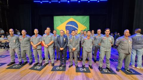 Fernandópolis recebe medalha Heróis do Fogo