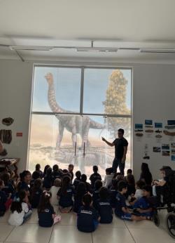 Entrada do museu paleo