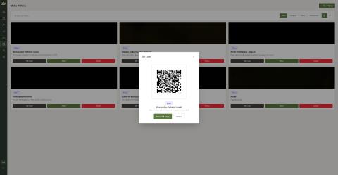 Sistema do museu paleo