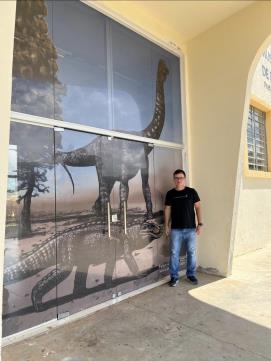 Entrada do museu paleo