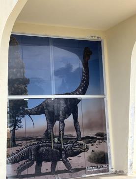 Entrada do museu paleo