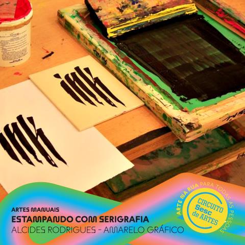 Estampando com Serigrafia