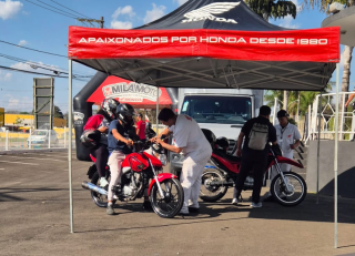 Prefeitura e Mila Moto Honda promovem Pit Stop Educativo para motociclistas em Itupeva