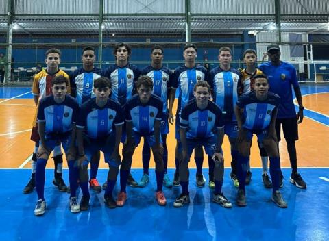 Futsal Sub-16 empata e garante vaga na semifinal da Copa Valinhense