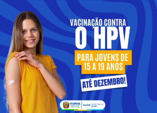 Vacinação contra HPV para jovens de 15 a 19 anos é prorrogada até dezembro