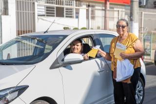 Itupeva inicia a&ccedil;&otilde;es do Maio Amarelo com conscientiza&ccedil;&atilde;o em blitz educativa