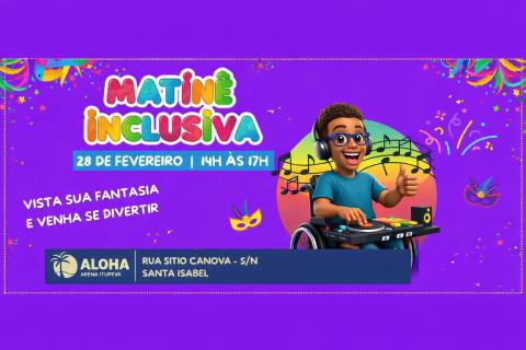 Itupeva realizará 1ª edição de Matinê de Carnaval Inclusiva no dia 28 de fevereiro