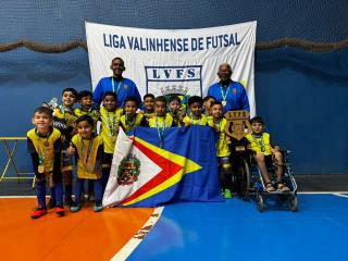 Campeão: time sub-7 conquista invicto o título da IX Copa Valinhos de Futal
