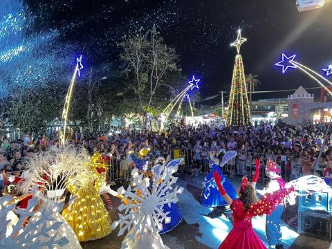 Natal Encantado no Parque é iniciado com grande público