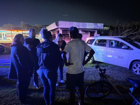 Prefeitura realiza primeira abordagem noturna de 2026 para atendimento à população em situação de rua