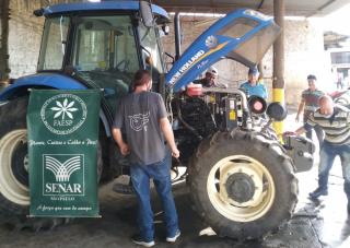 Parceria entre Prefeitura e SENAR promoveu cursos para operação e manutenção de tratores agrícolas