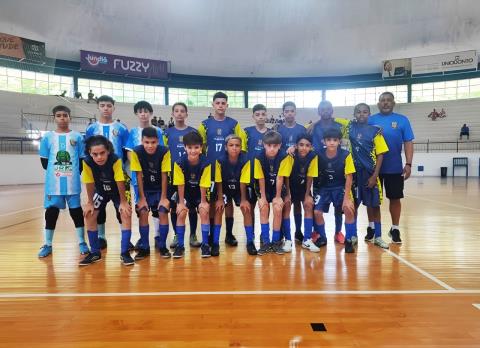 Sub-13 é campeão invicto da Copa Garotão de Futsal