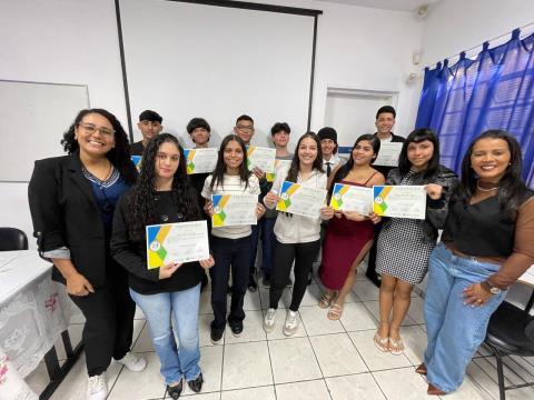 Prefeitura realiza formatura de mais 2 turmas do curso de Auxiliar Administrativo do Fundo Social de Solidariedade
